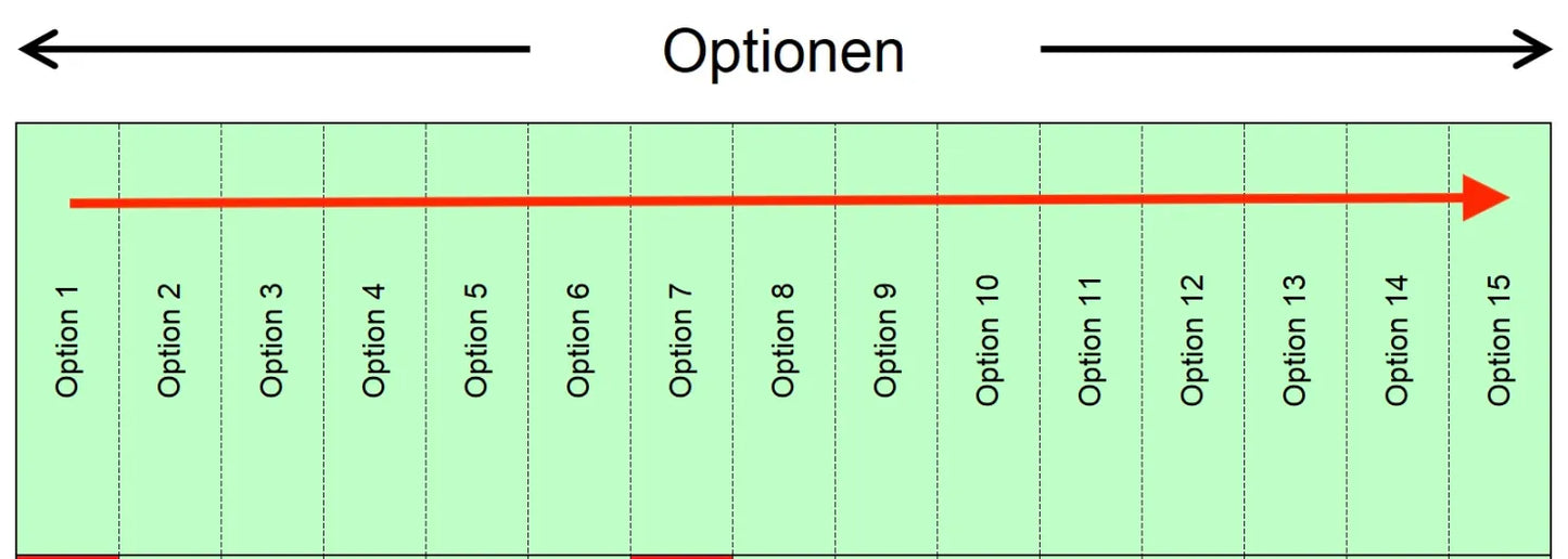 Excel-Vorlage: Entscheidungsmatrix