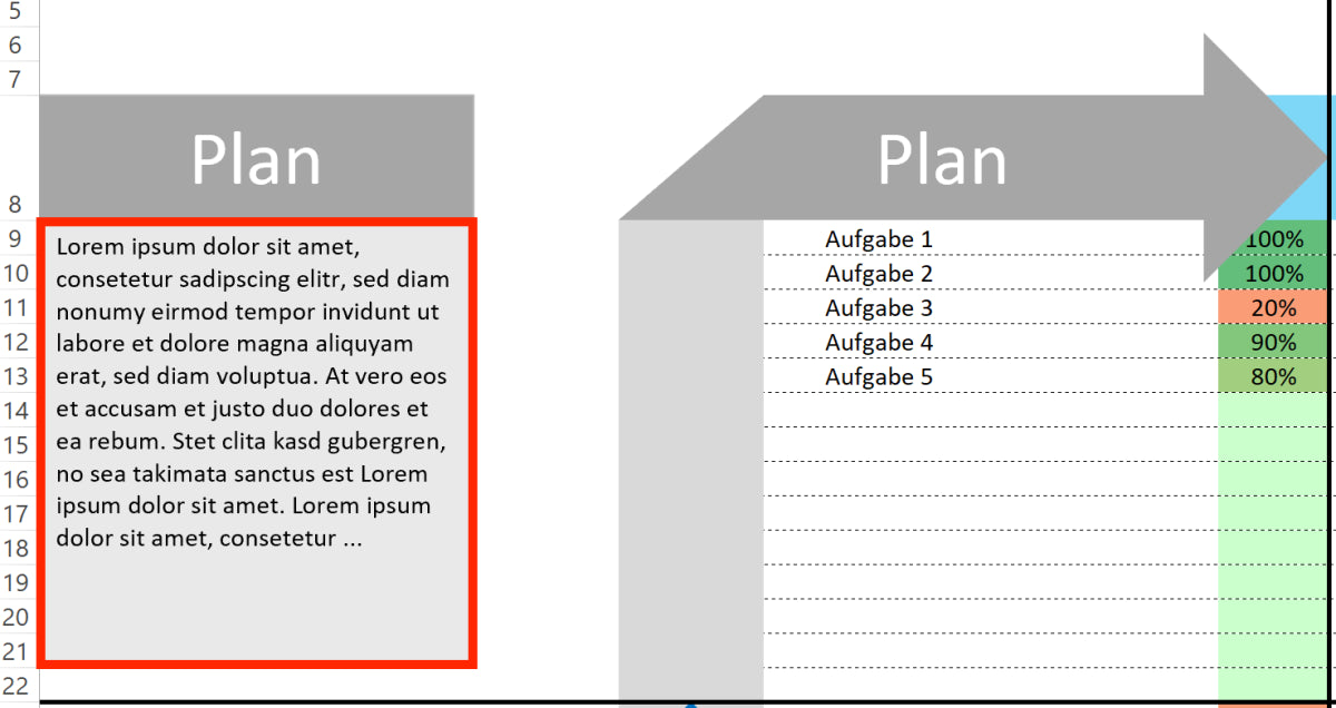 Excel-Vorlage: PDCA-Zyklus-06