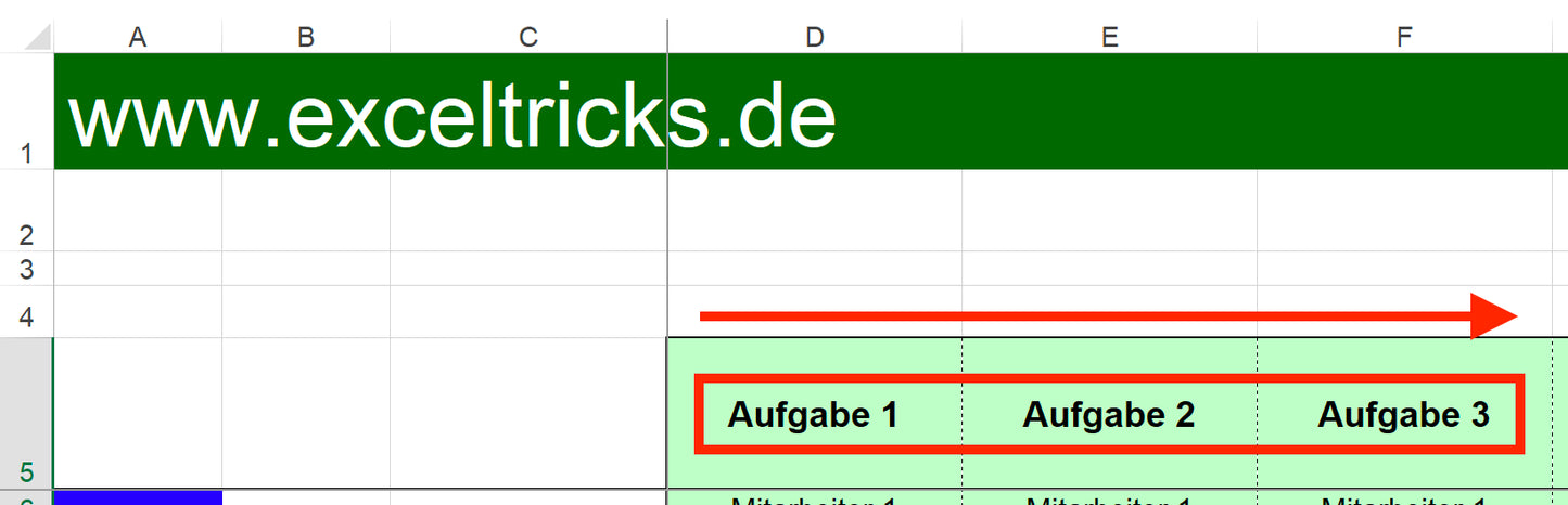 Excel-Vorlage: REWA-Matrix – Modell #3